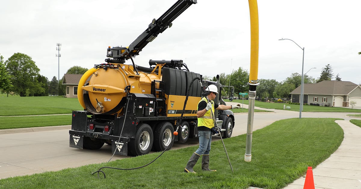 New Vermeer VXT300 TruckMounted Vacuum Excavator Supply Post